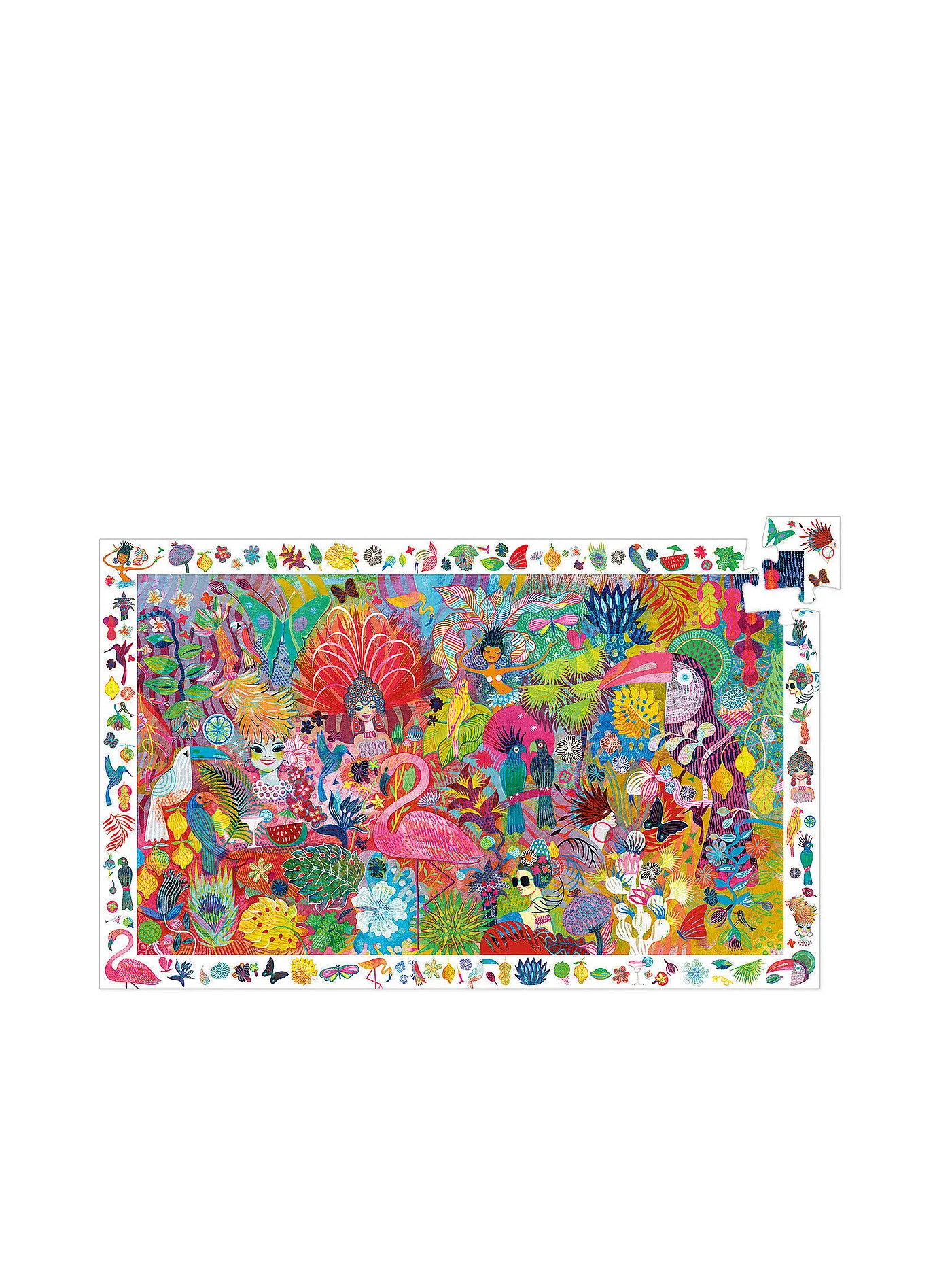 DJECO | Puzzle - Karneval (200 Teile) | 